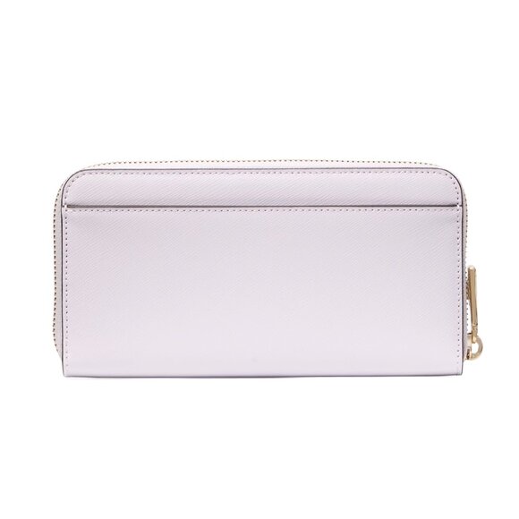 New Kate Spade Madison Saffiano Leather Large Continental Wallet Pastel Lavender - Picture 2 of 3